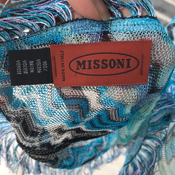Missoni Fringe Poncho - Picture 8 of 8